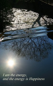 I am the energy, and the energy is Happiness